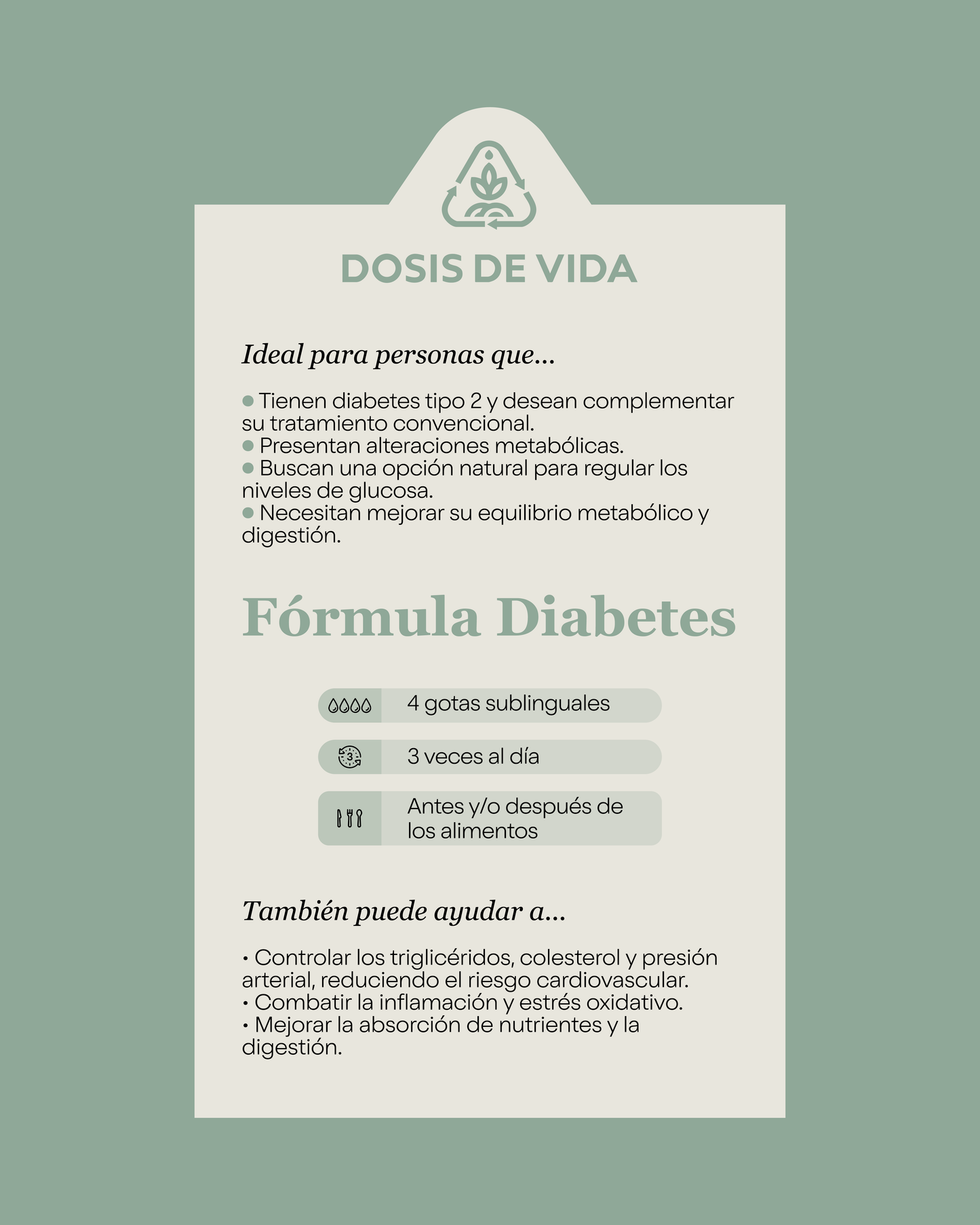 Fórmula Diabetes